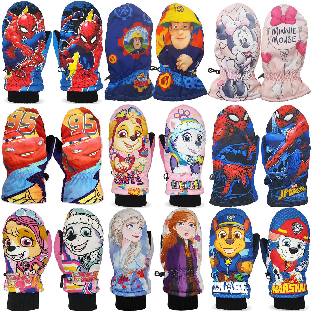 Kinder Winter Handschuhe Skihandschuhe Fausthandschuhe Disney