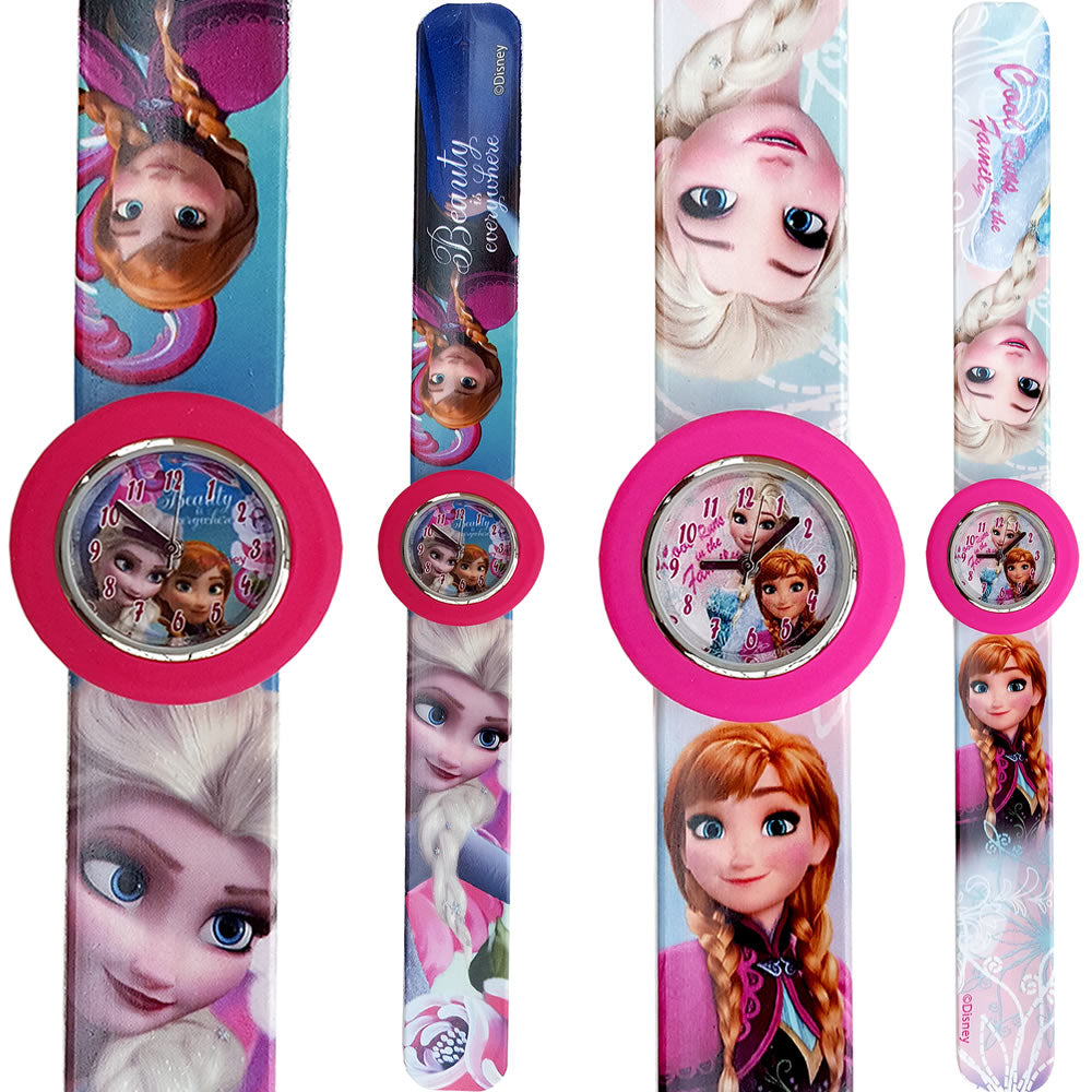 Frozen Uhr Kinderuhr Analog Snap-Armband Disney