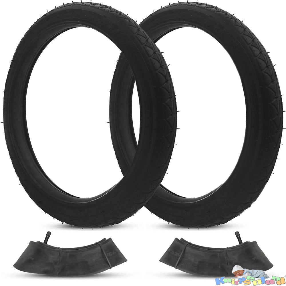 Knirpsenland 14 inch stroller tire set 2 x tube + tire