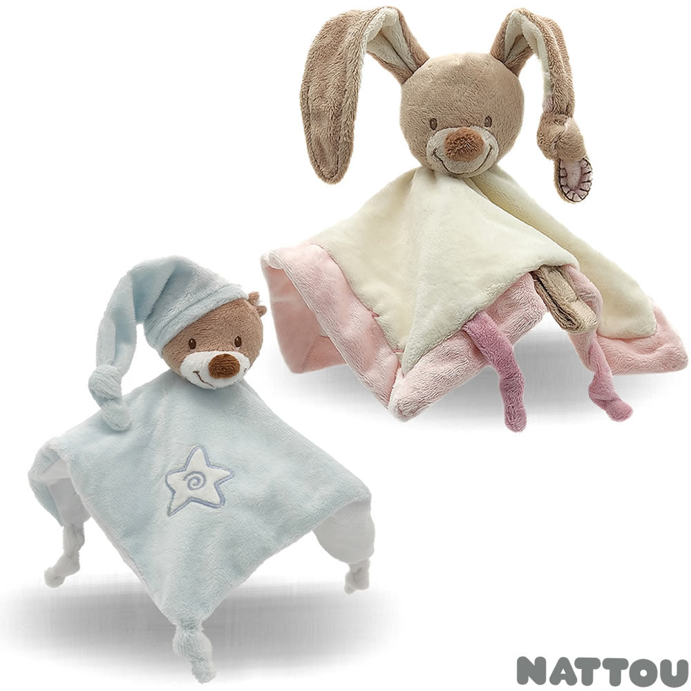 Nattou cuddly blanket cuddly blanket comforter