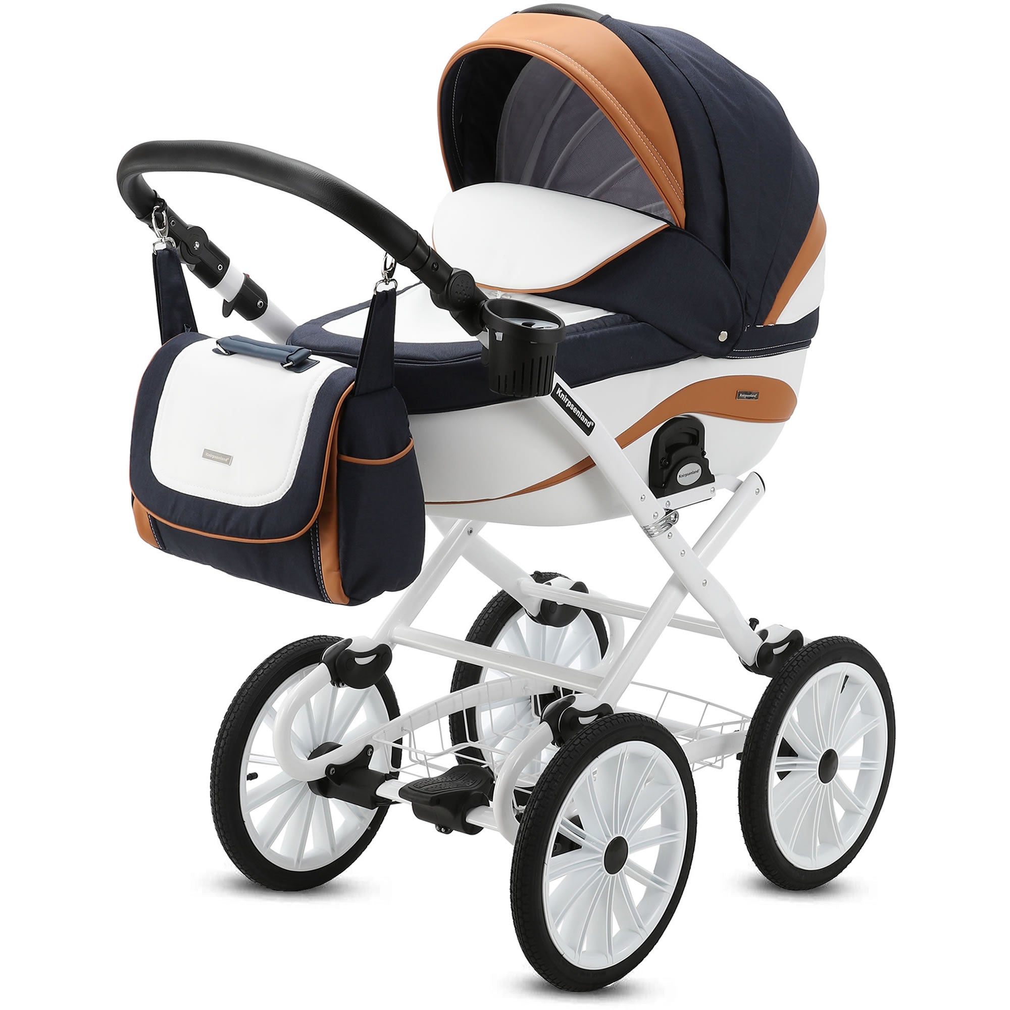 Luxus Kombi Kinderwagen Retro Elegance Knirpsenland