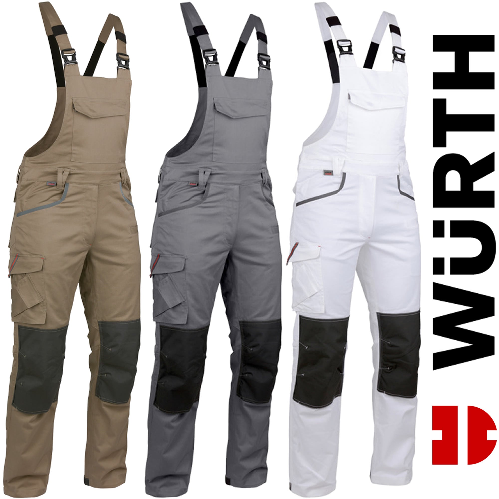 Würth Arbeitshose Latzhose MODYF