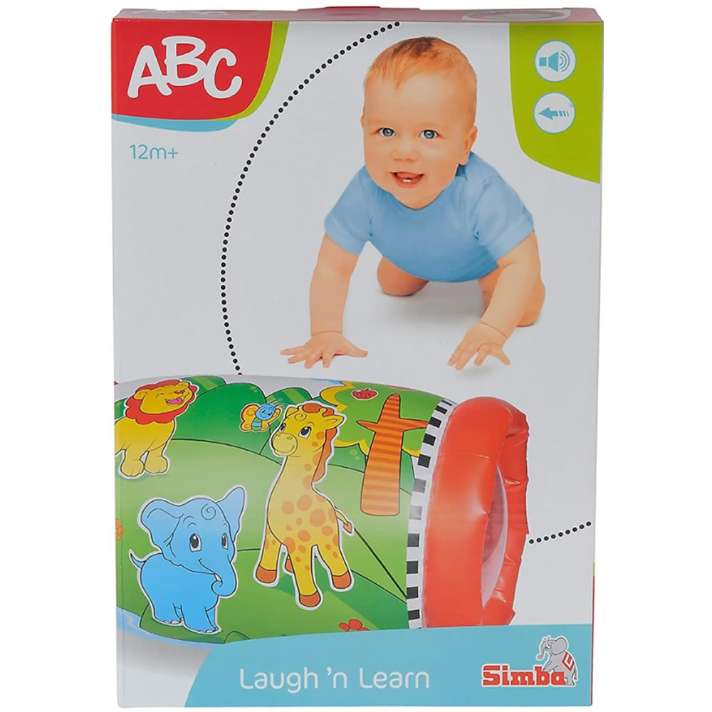 ABC Krabbelrolle mit 2 Rasselbällen Simba