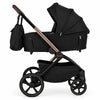 Adamex COMO 2-in-1 Kinderwagen Schwarz – faltbare Babywanne