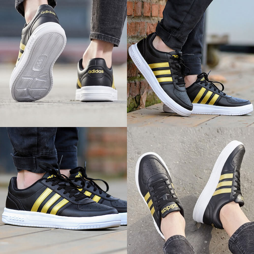 Adidas Sneaker Cut Schwarz Gold