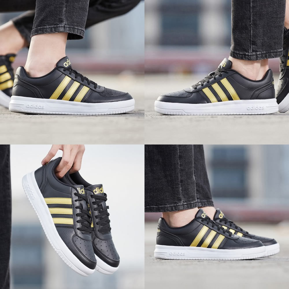 Adidas Sneaker Cut Schwarz Gold