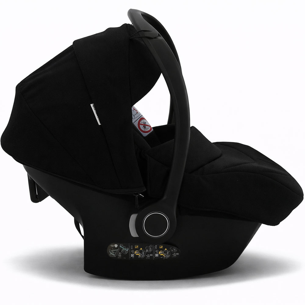 Avionaut Cosmo 2.0 i-Size Babyschale – Schwarz | Knirpsenland Retro Style