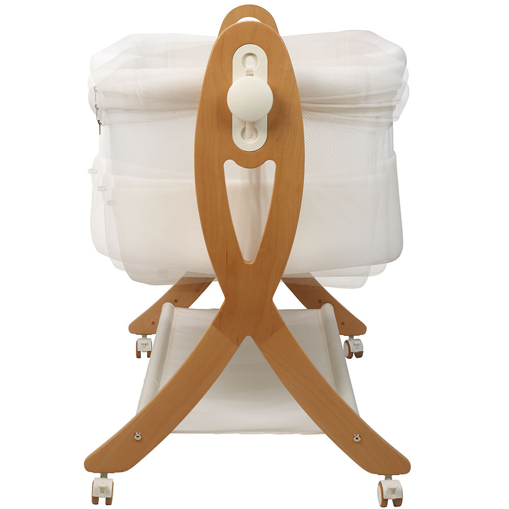 BabyGo side bed cradle SidebySide cream