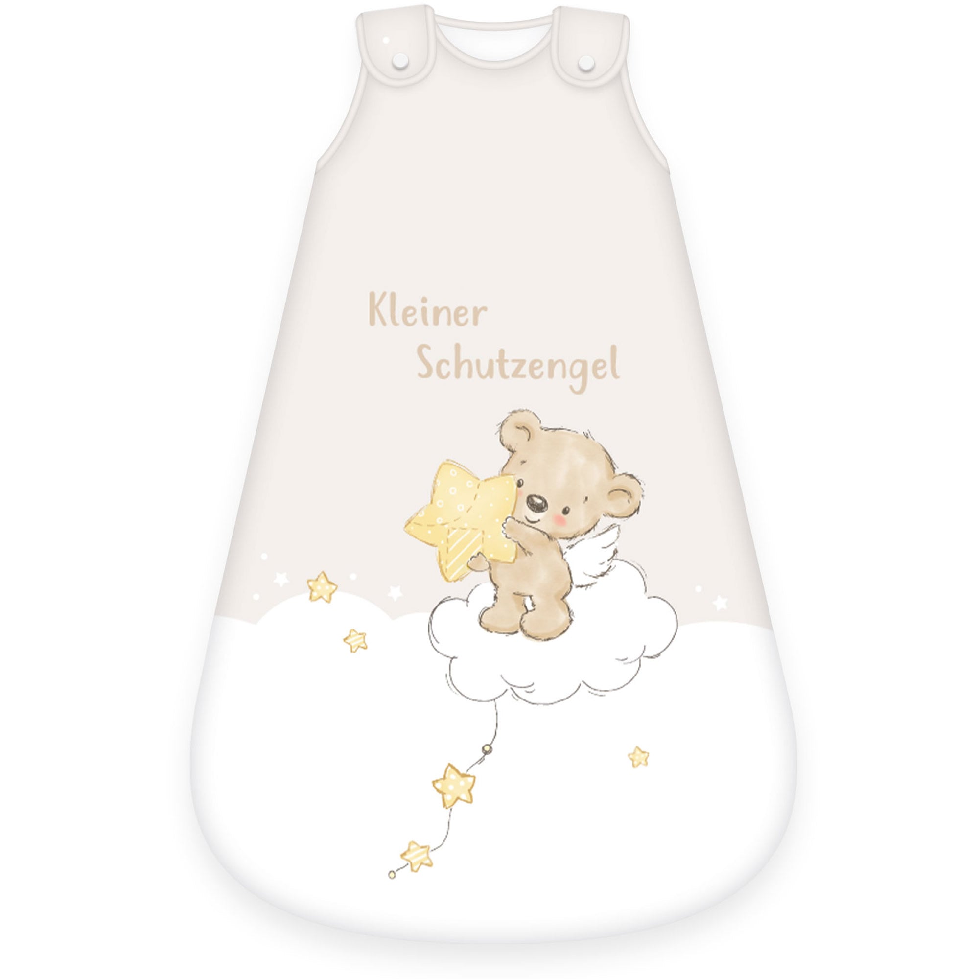 babybest® Babyschlafsack Kleiner Schutzengel – Ganzjahres Schlafsack 2,5 TOG – 70 cm
