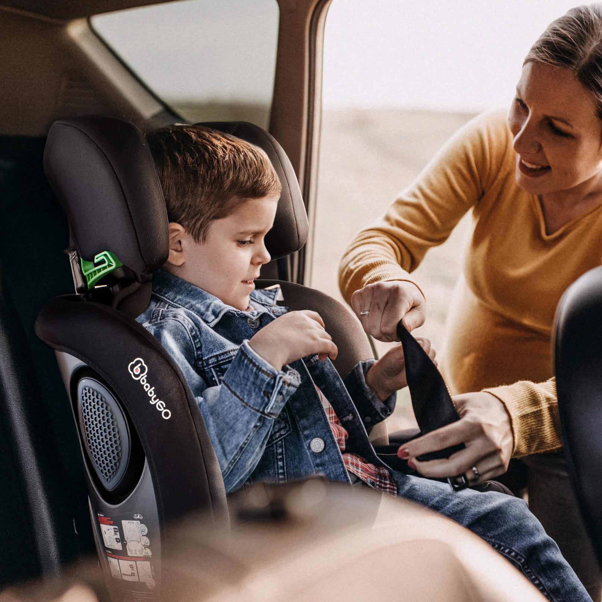 Babygo Autositz Kindersitz SafeWay I-Size 100-150cm