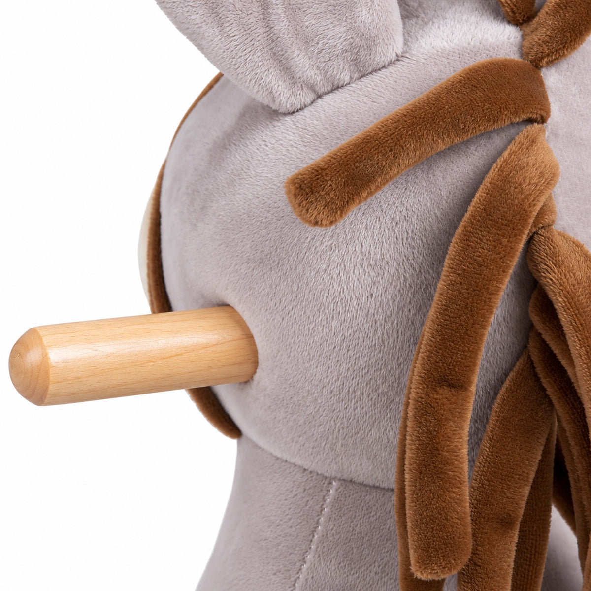 babyGO Schaukeltier Esel mit Sound – Schaukeltier ab 6 Monaten