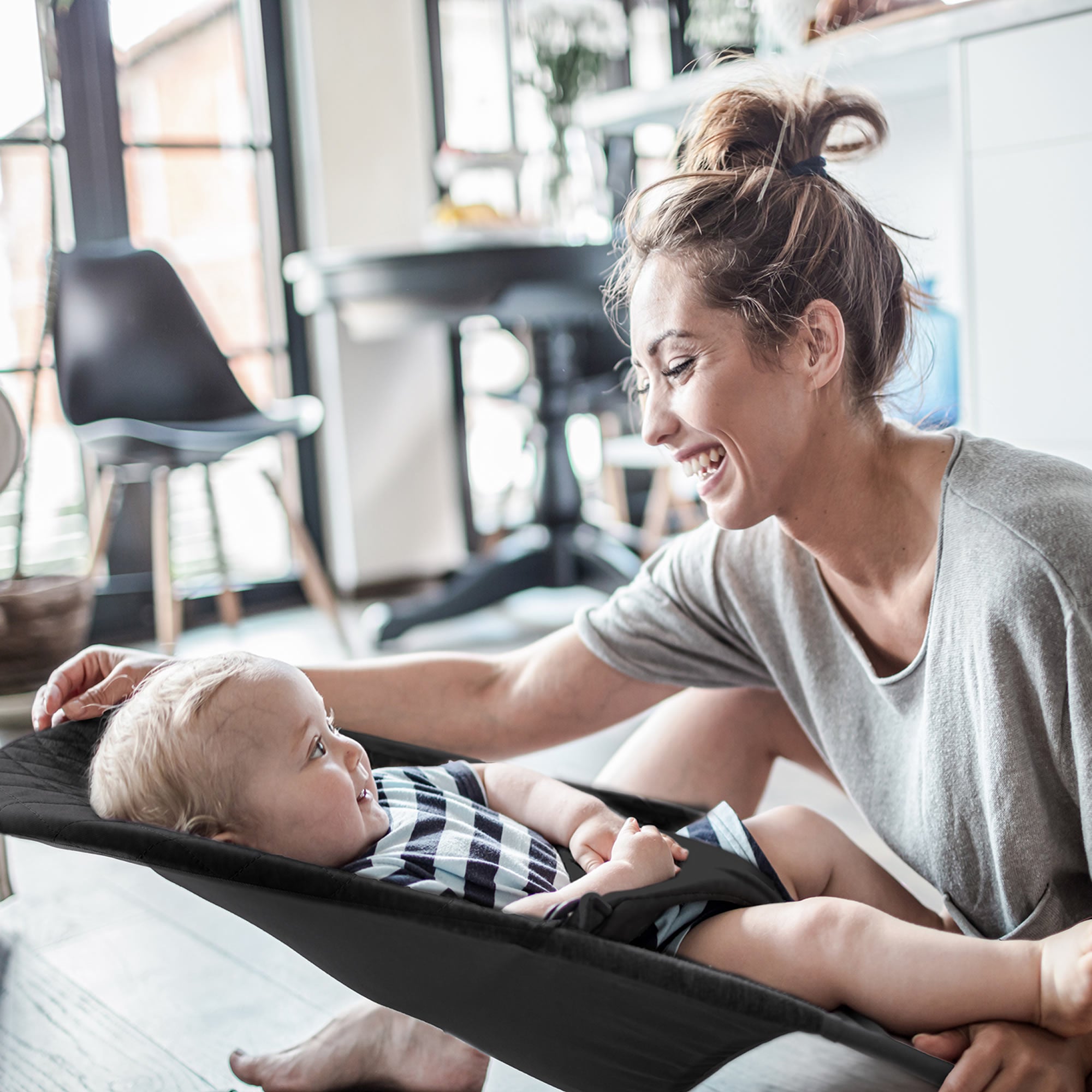 Babygo Babywippe Bouncer Baby Ergonomisch Comfort