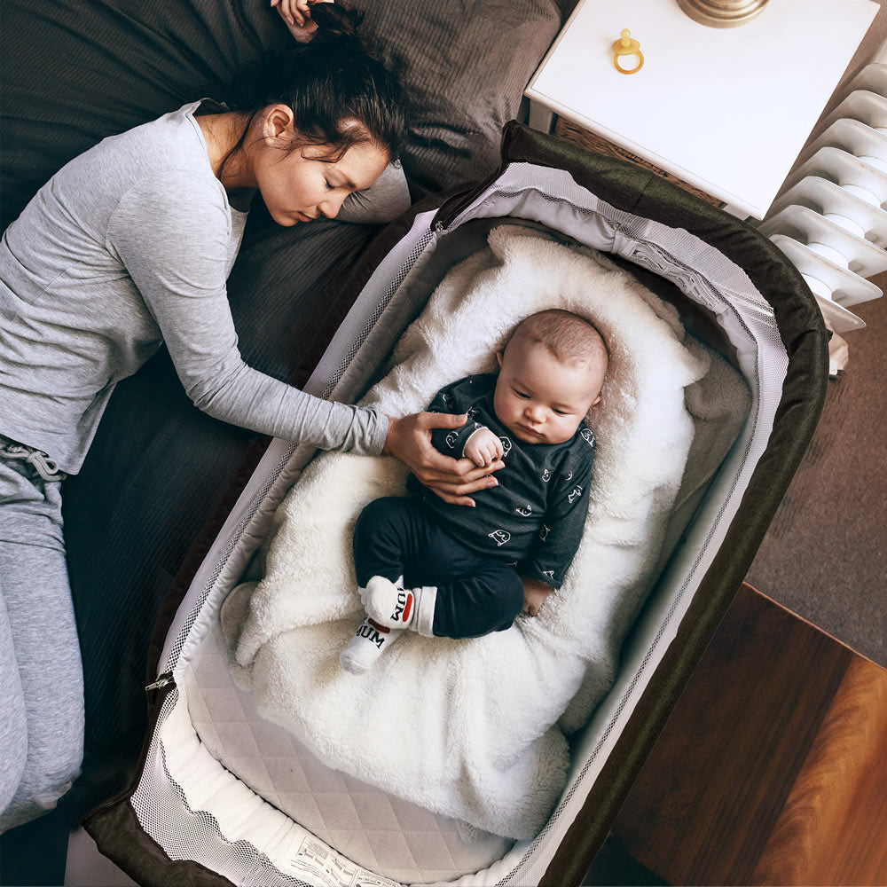 BabyGo Beistellbett Vivaldi Babybett Reisebett Wiege