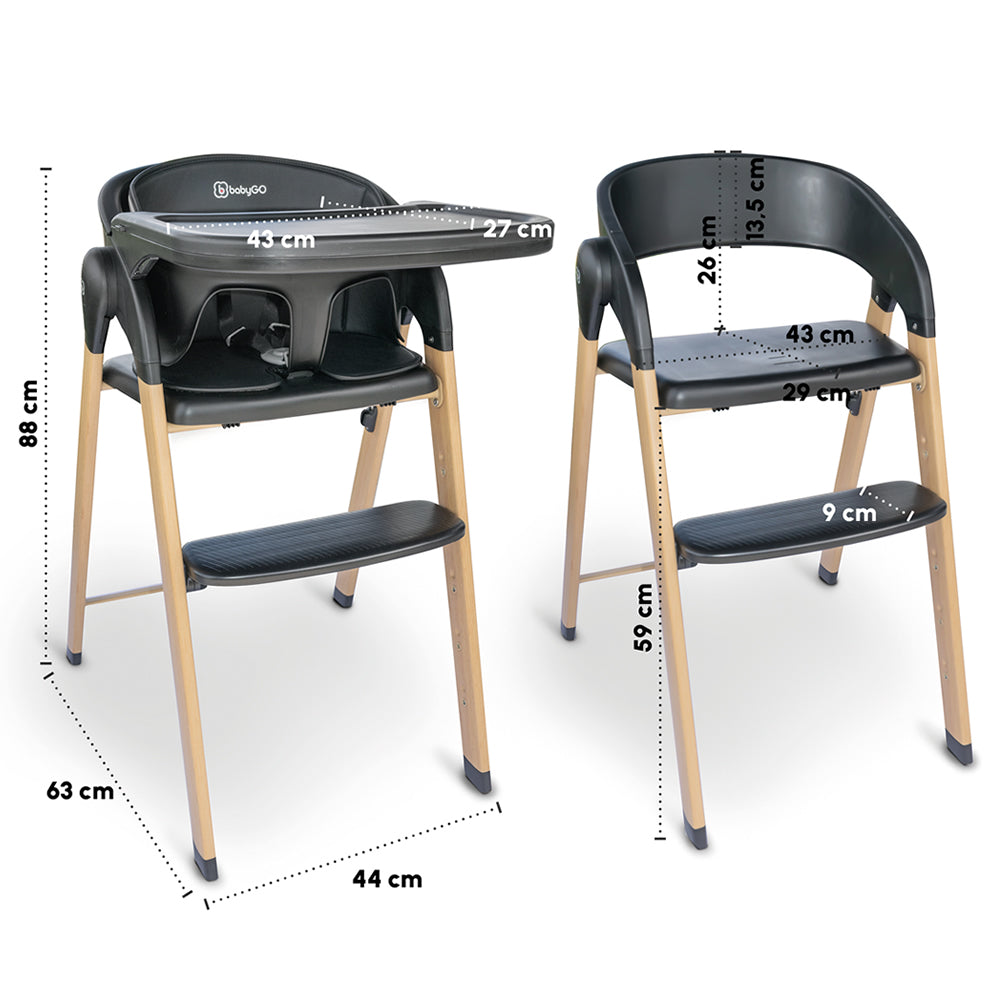 High chair children's chair Skandi BabyGo