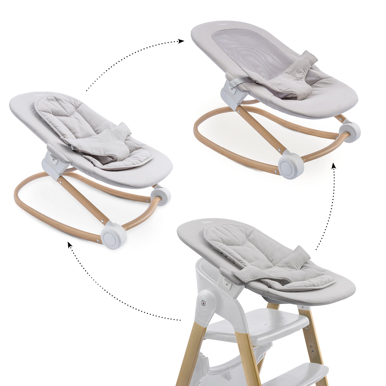 High chair children's chair Skandi BabyGo