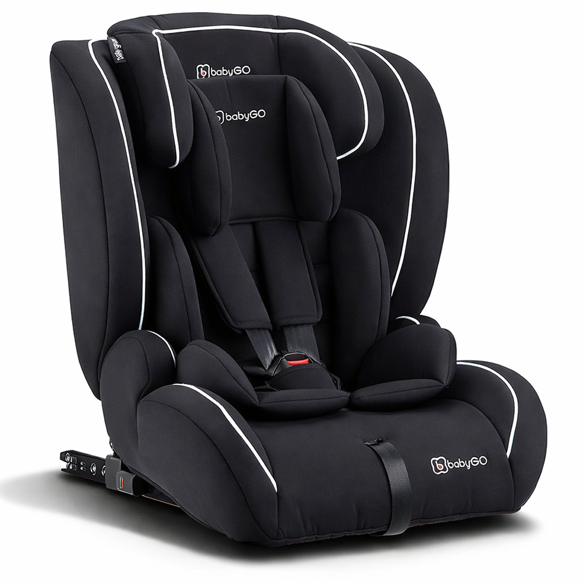 babyGO FreeFix i-Size Kindersitz 76–150 cm – Autositz mit ISOFIX
