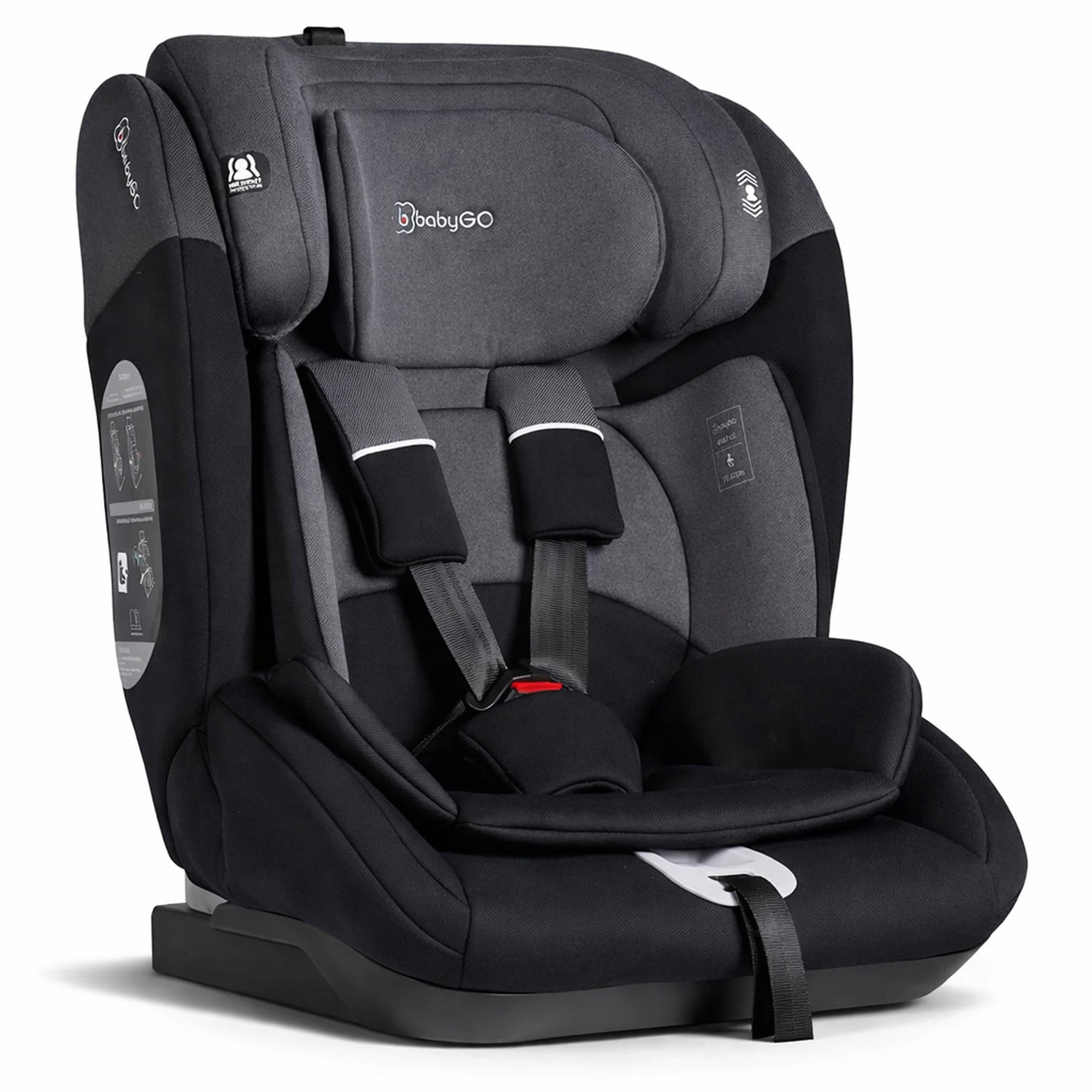 babyGO Lumo i-Size Kindersitz 76–150 cm – R129