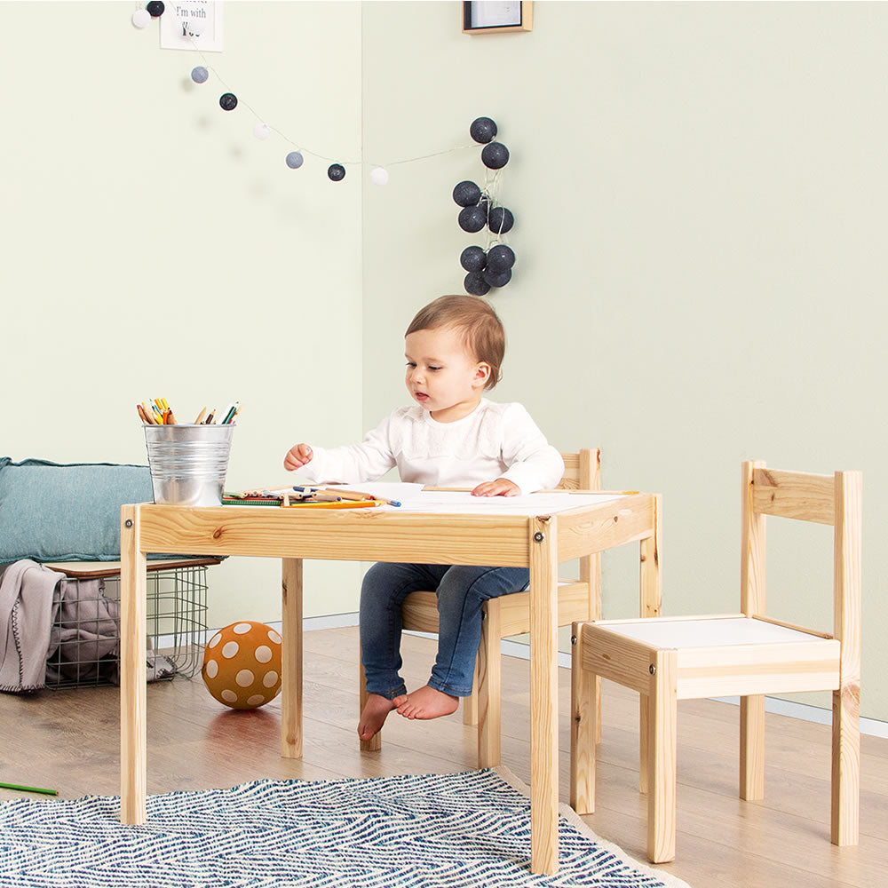 BabyGo children's wooden seating group children's seating group table seating group