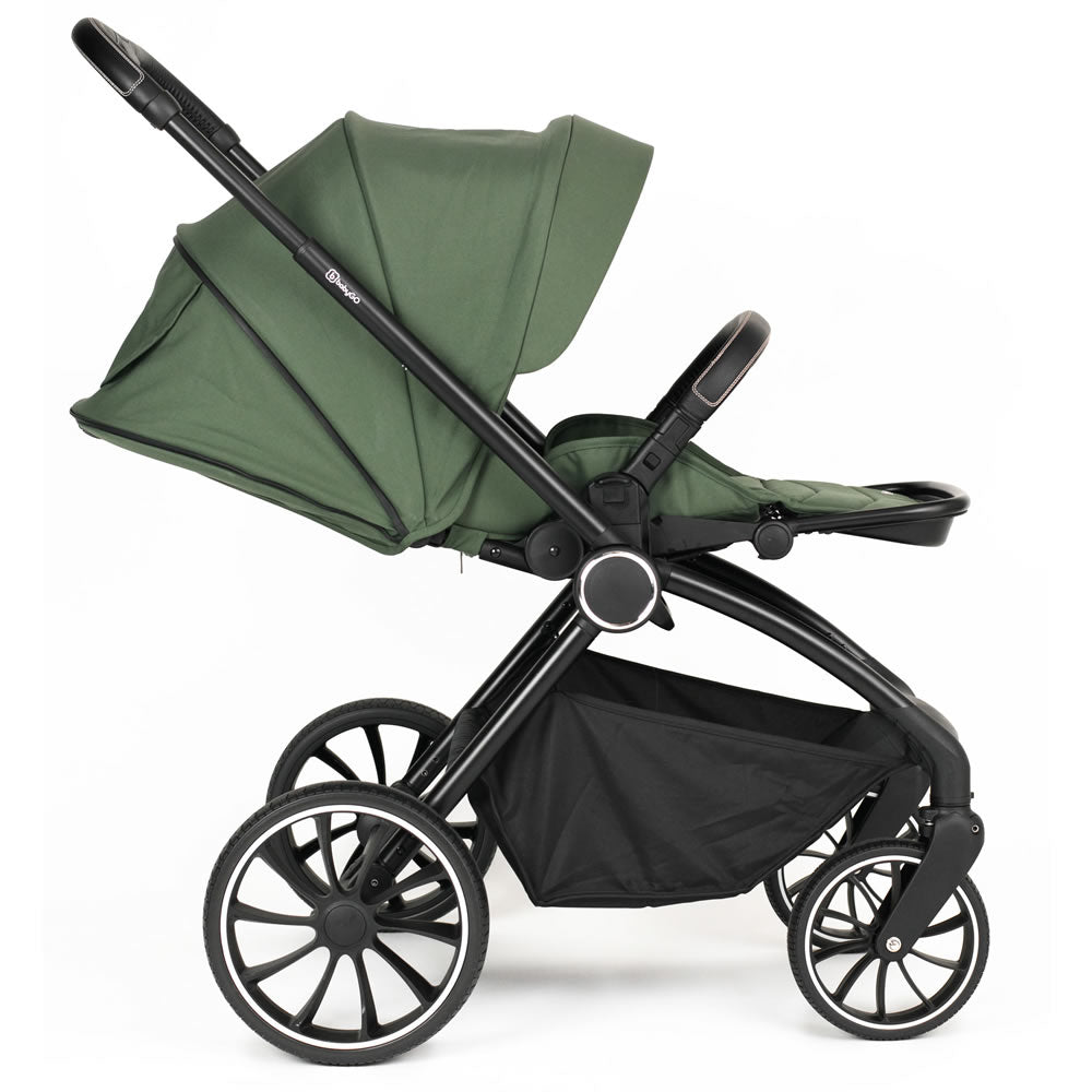 BabyGo Kinderwagen Harmony 3in1 Komplettset inkl. Babyschale