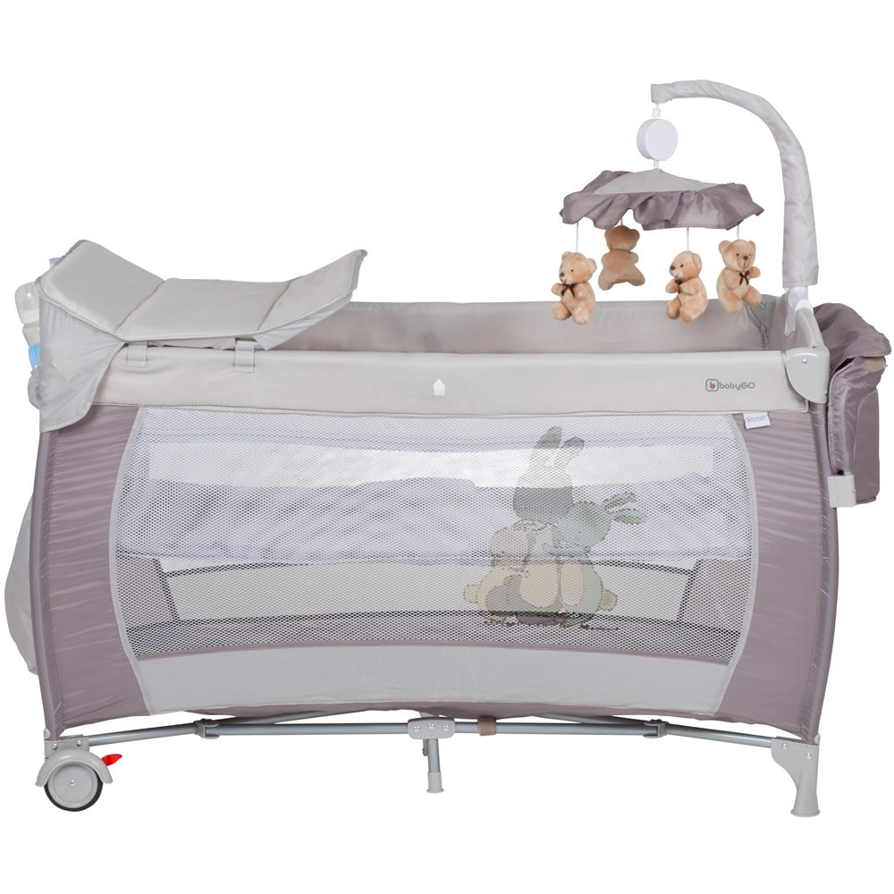 BabyGo Baby Travel Bed Children's Travel Bed ECO