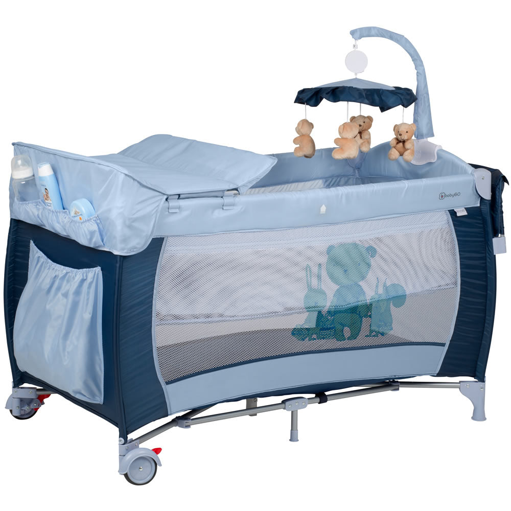 Travel Sleeper For Baby Moov And Comfy 3-in-1 Travel Crib And Playard