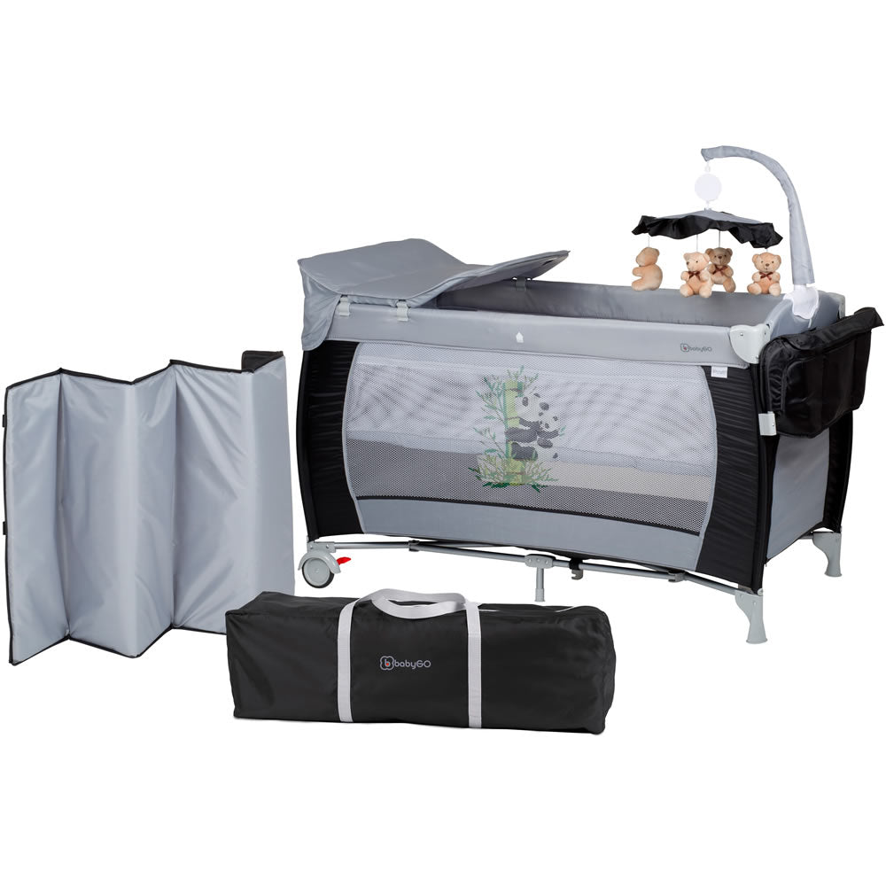 BabyGo Baby Travel Bed Children's Travel Bed ECO