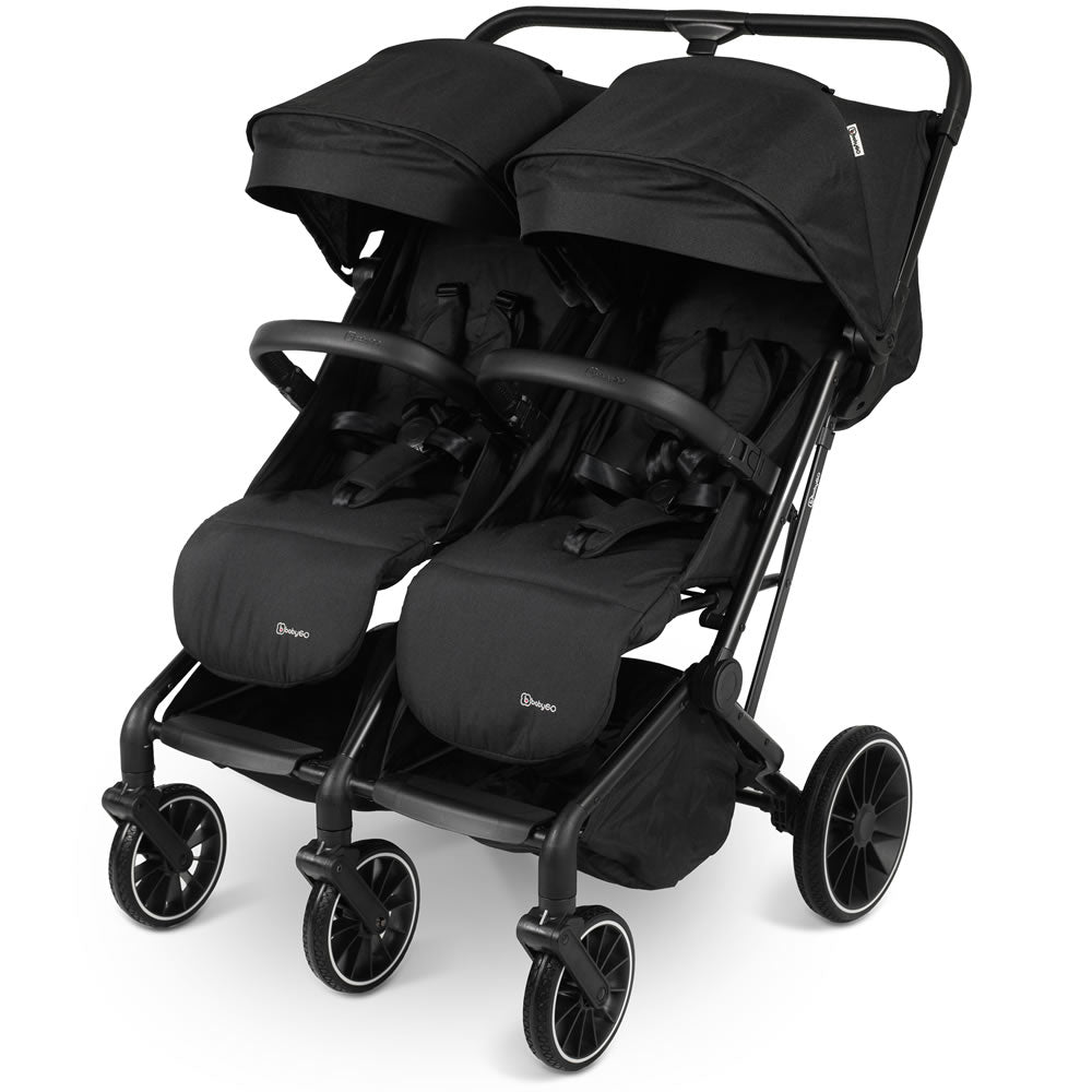 BabyGo Zwillingswagen Geschwisterbuggy Buggy GoTwice