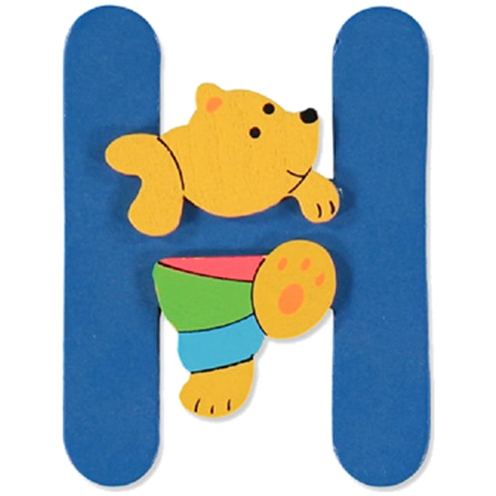 Bieco wooden letter children's name children's room decoration