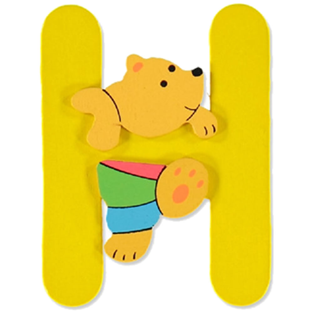 Bieco wooden letter children's name children's room decoration