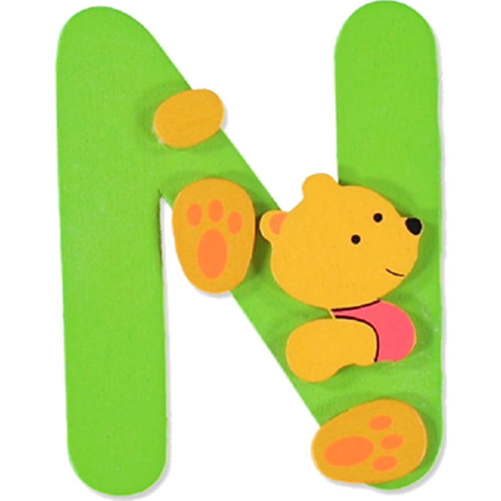 Bieco wooden letter children's name children's room decoration