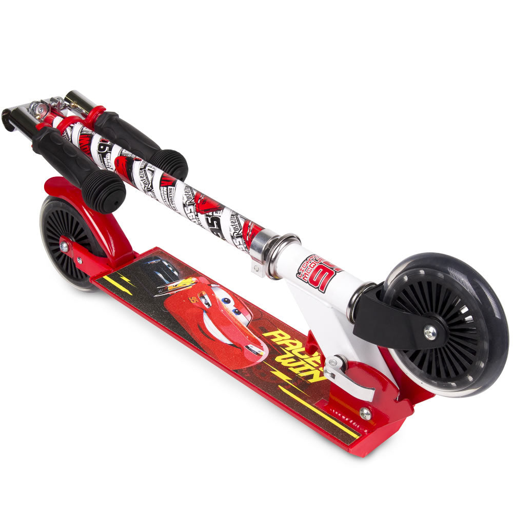 Cars Roller Scooter Kinderroller mit Bremse Klappbar 120mm