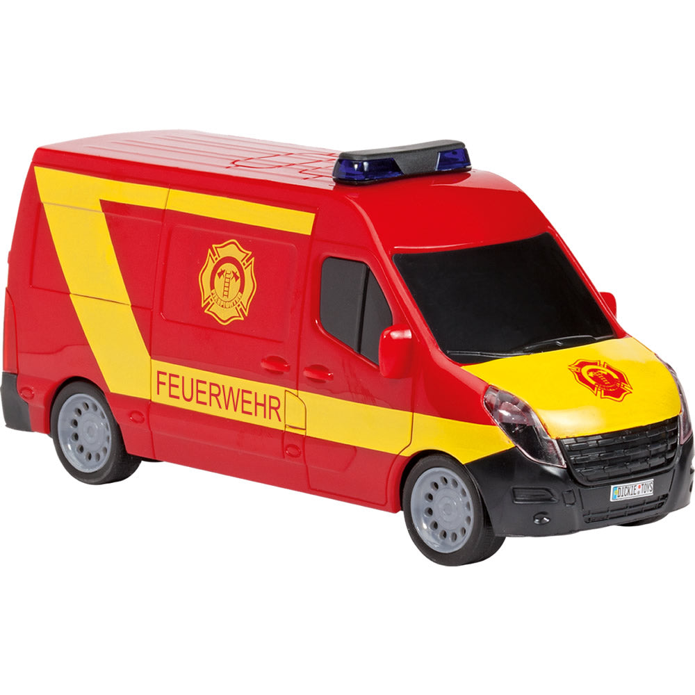 Dickie Toys Feuerwehrauto SOS Serie Renault Master 15 cm