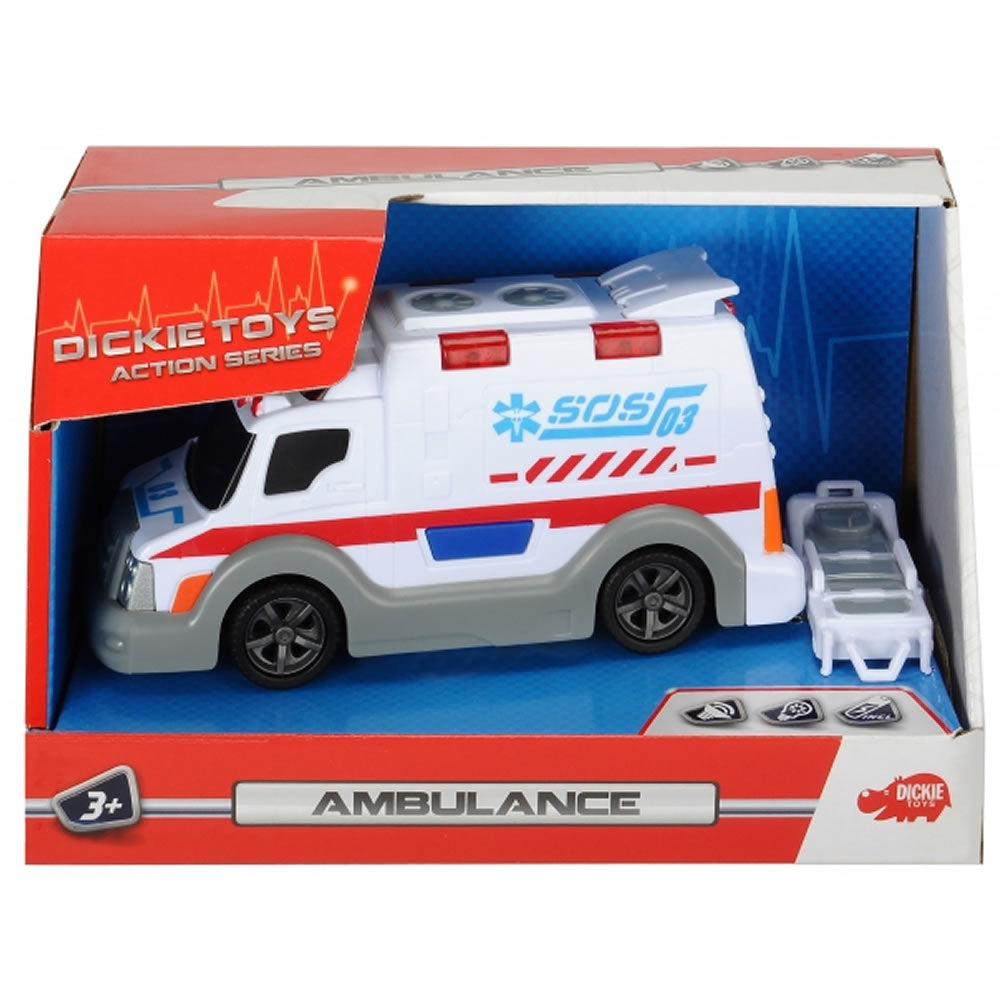 Dickie Toys Krankenwagen Action Series 15cm