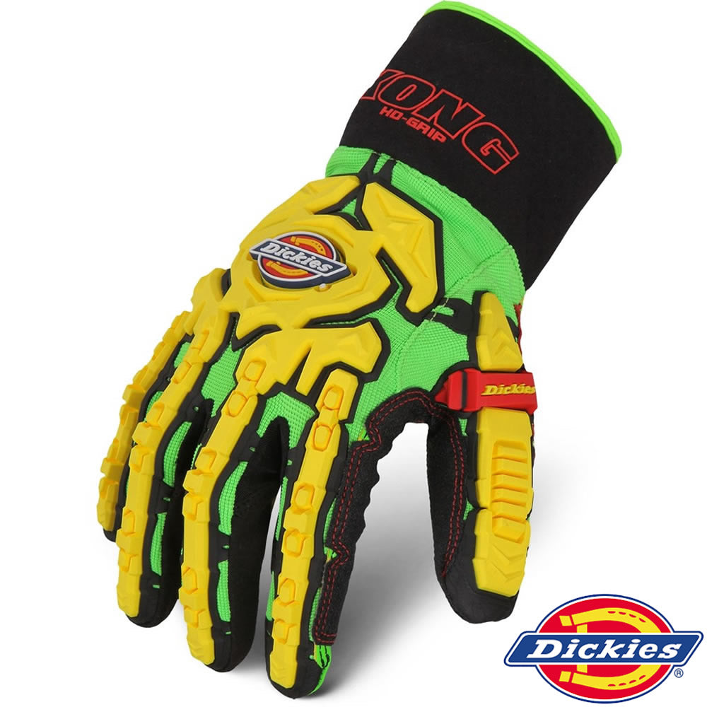 handschuhe dickies Dickies Arbeitshandschuhe Super Grip – Grün, EN 388 3.1.2.1