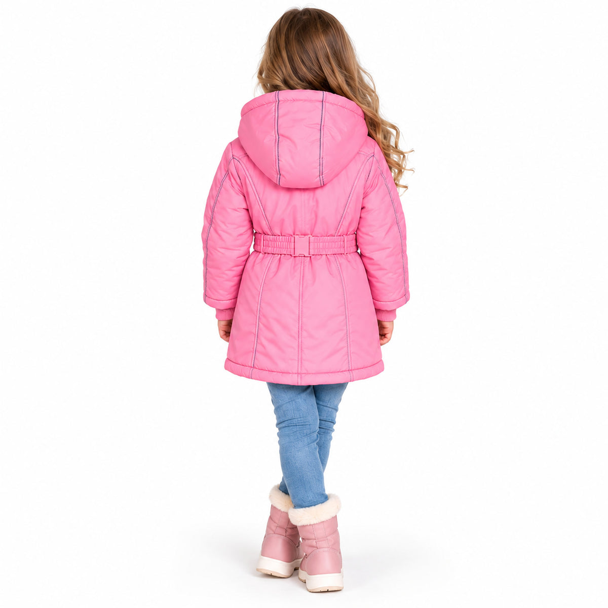 Disney Frozen Winterjacke Mädchen – Wintermantel mit Kapuze