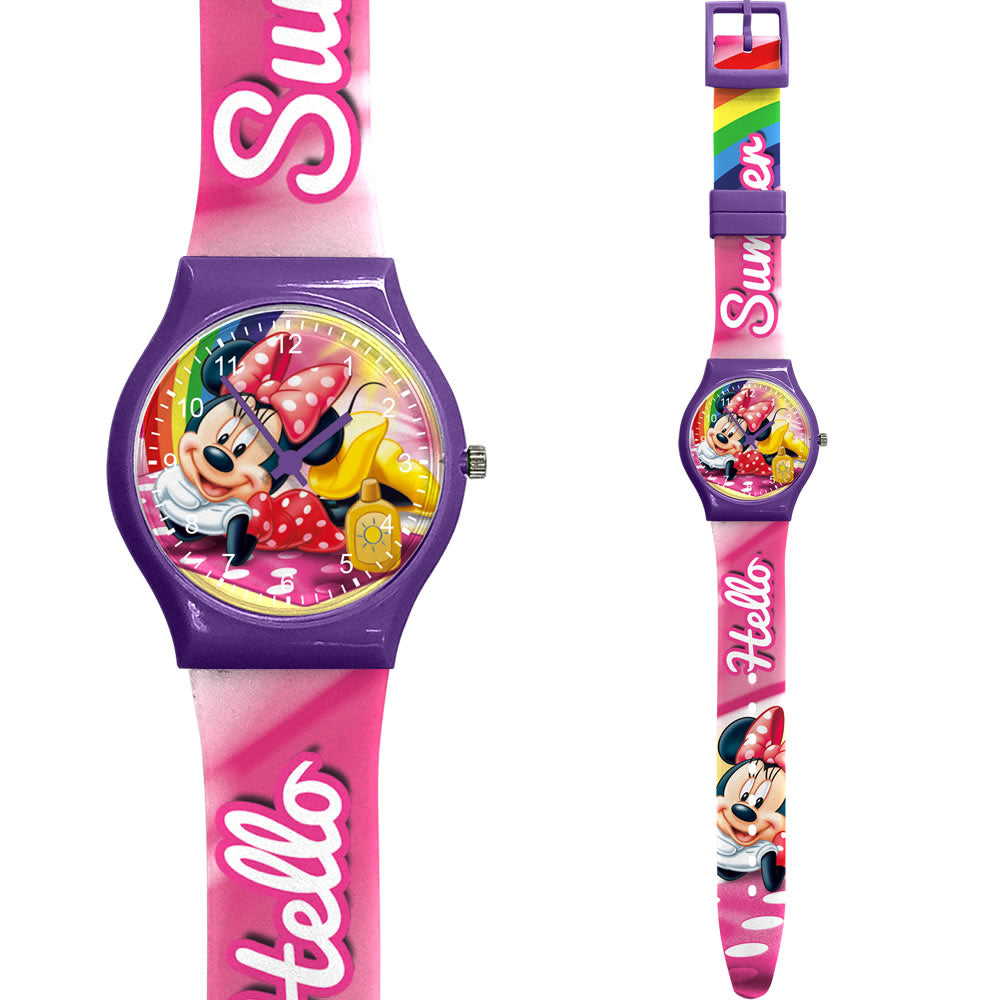 Kinder Uhr Armbanduhr Analog Disney