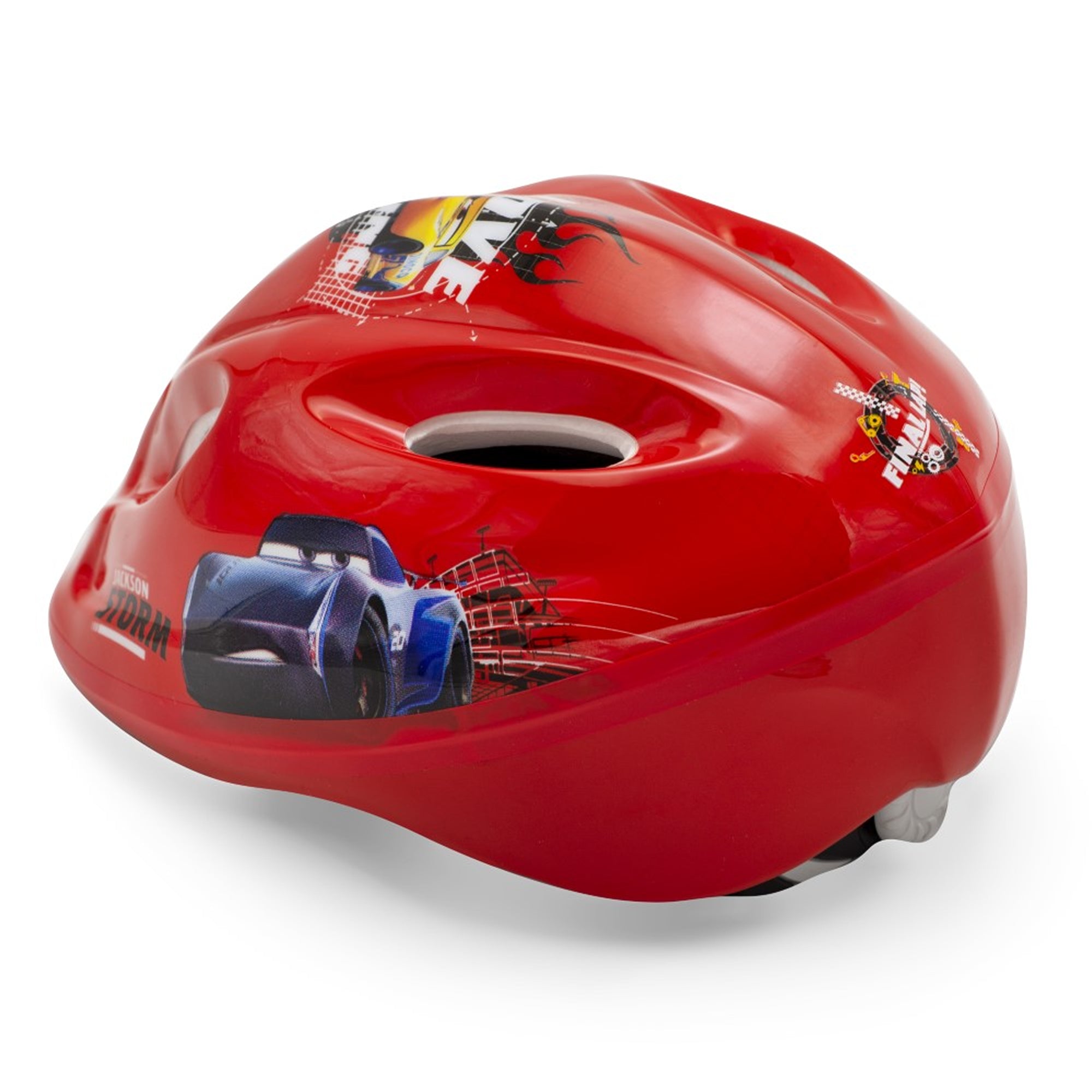 Cars Kinder Fahrradhelm – Disney Lightning McQueen Helm verstellbar 52–56 cm