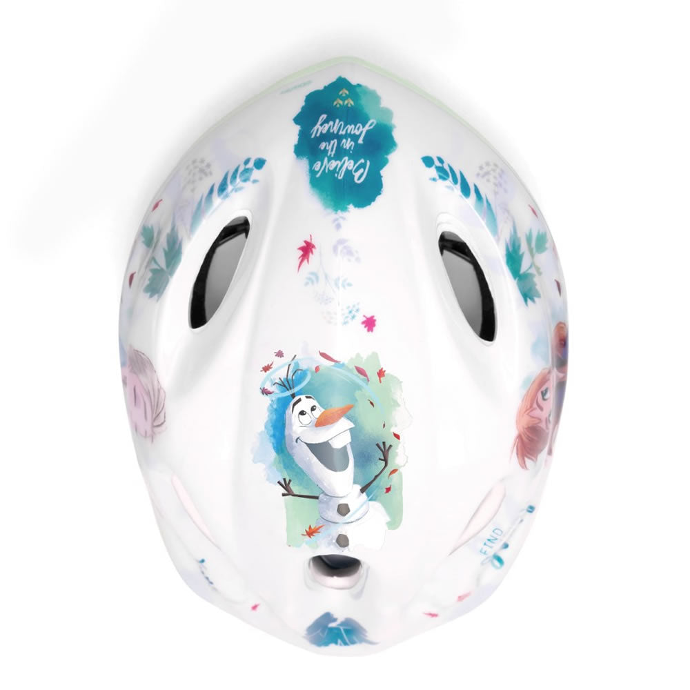 anna und elsa fahrradhelm Frozen Fahrradhelm Kinder Helm verstellbar M 52