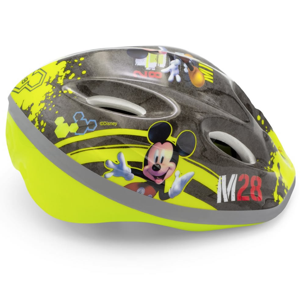 Mickey Maus Fahrradhelm Kinder Helm verstellbar M 52 - 56 cm