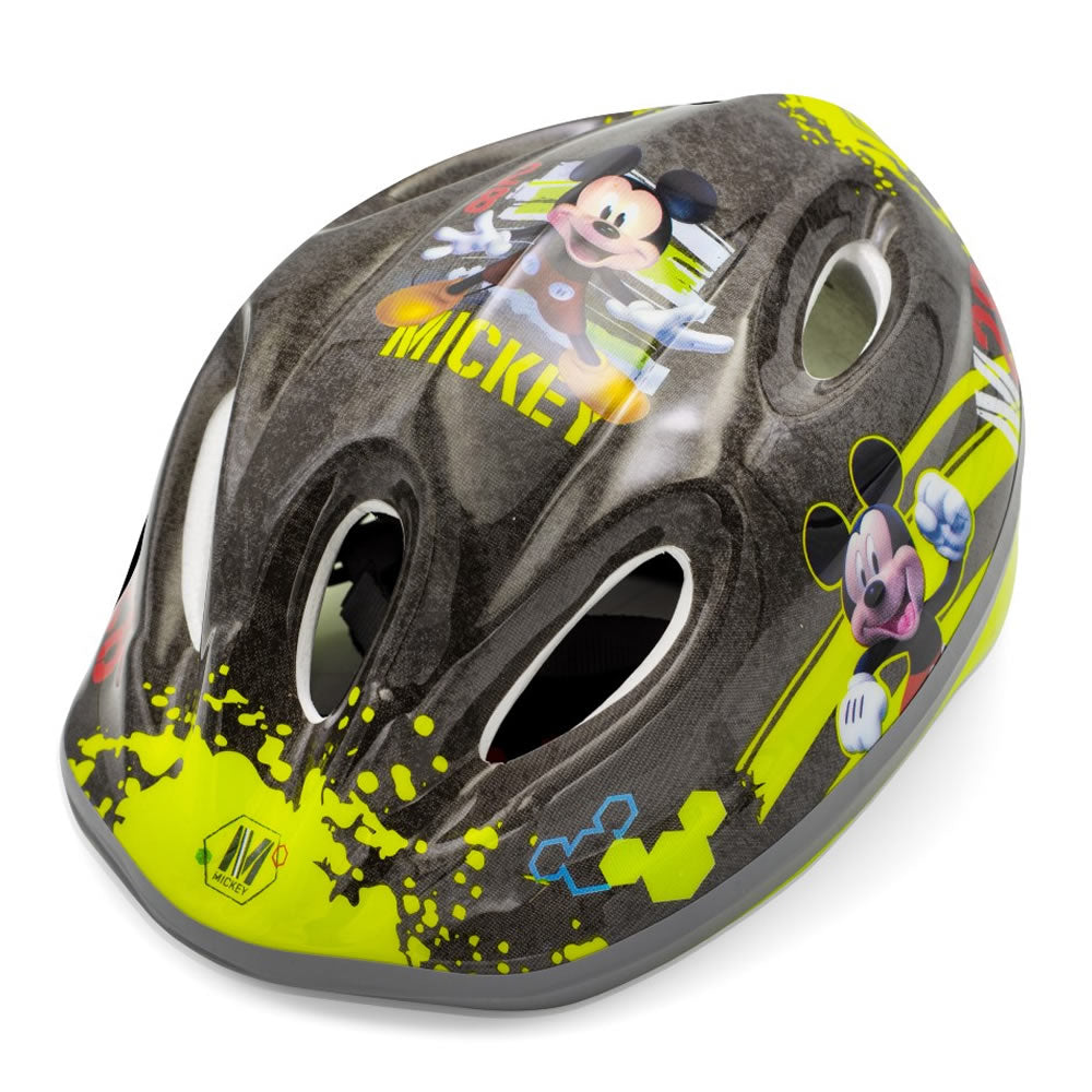fahrradhelm mickey mouse Mickey Maus Fahrradhelm Kinder Helm verstellbar M 52