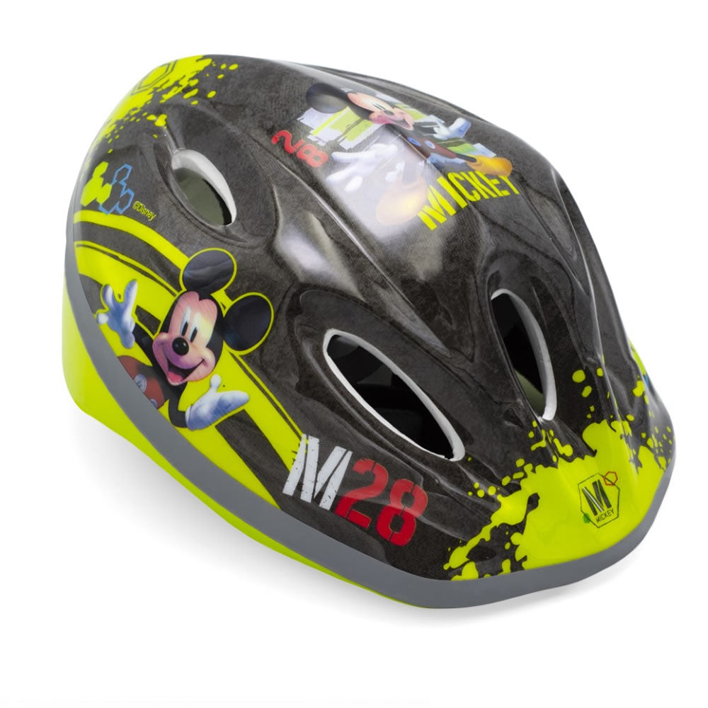 Mickey Maus Fahrradhelm Kinder Helm verstellbar M 52 - 56 cm