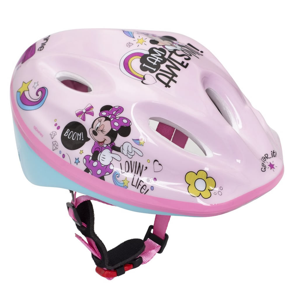 fahrradhelm kinder 46-52 Minnie Maus Fahrradhelm Kinder Helm verstellbar M 52