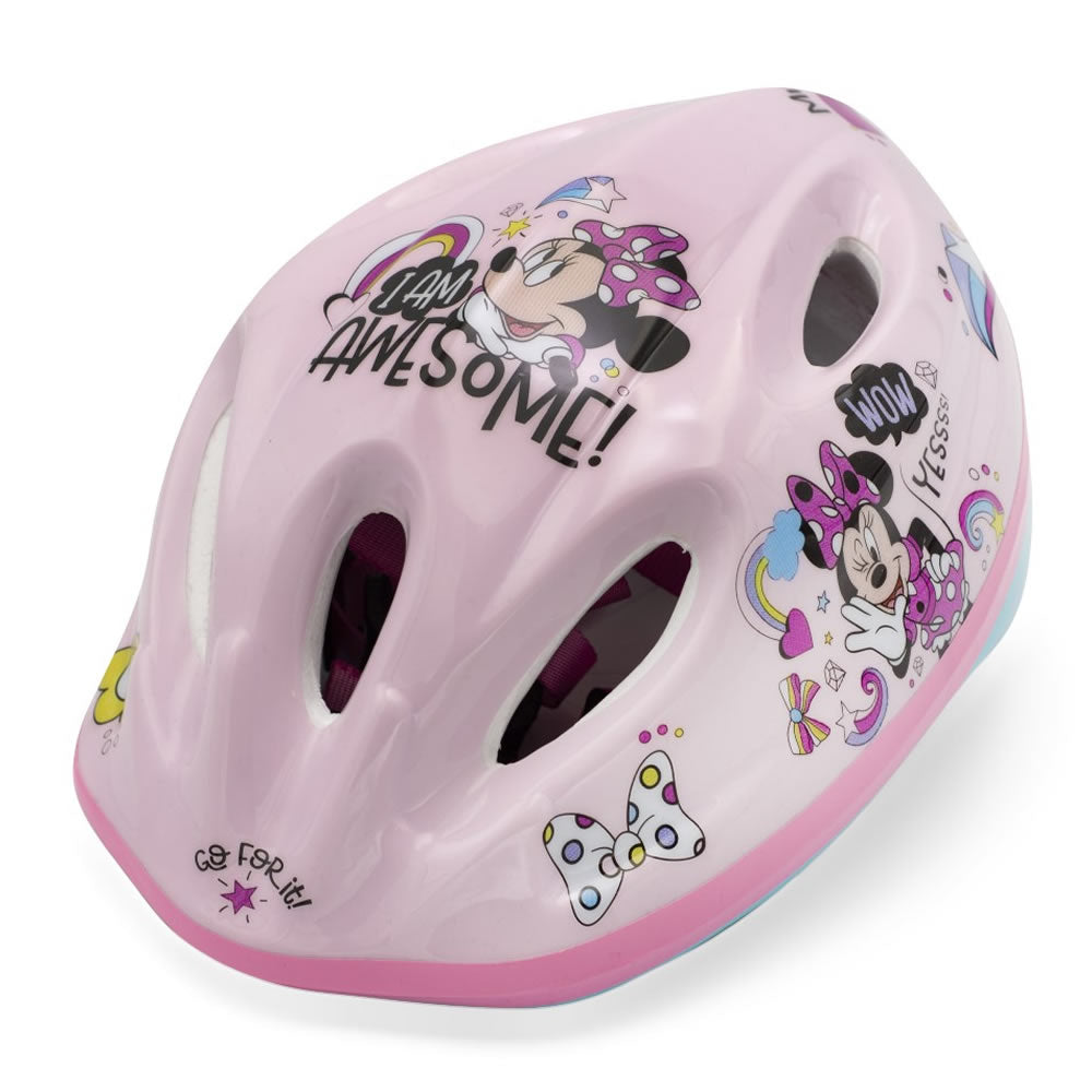 Minnie Maus Fahrradhelm Kinder Helm verstellbar M 52 - 56 cm