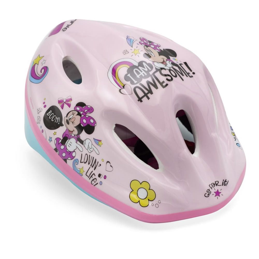 Minnie Maus Fahrradhelm Kinder Helm verstellbar M 52 - 56 cm