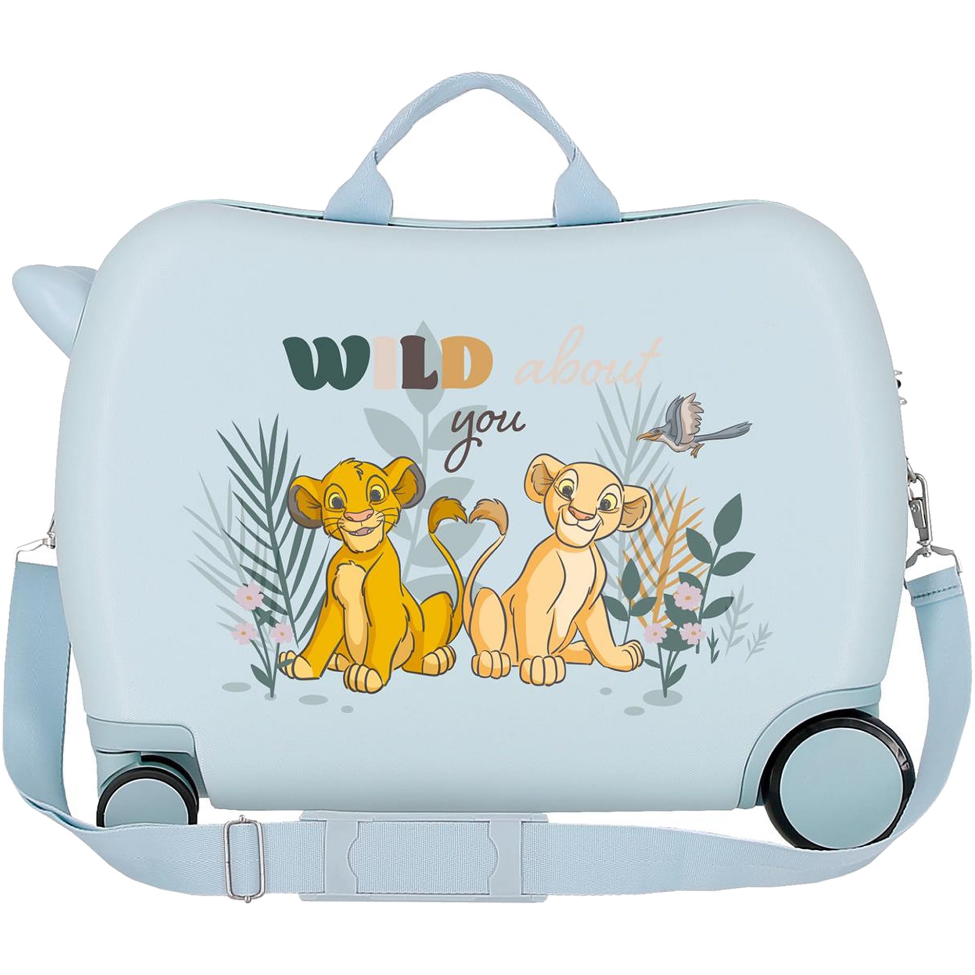 Seat suitcase children's hard shell suitcase
