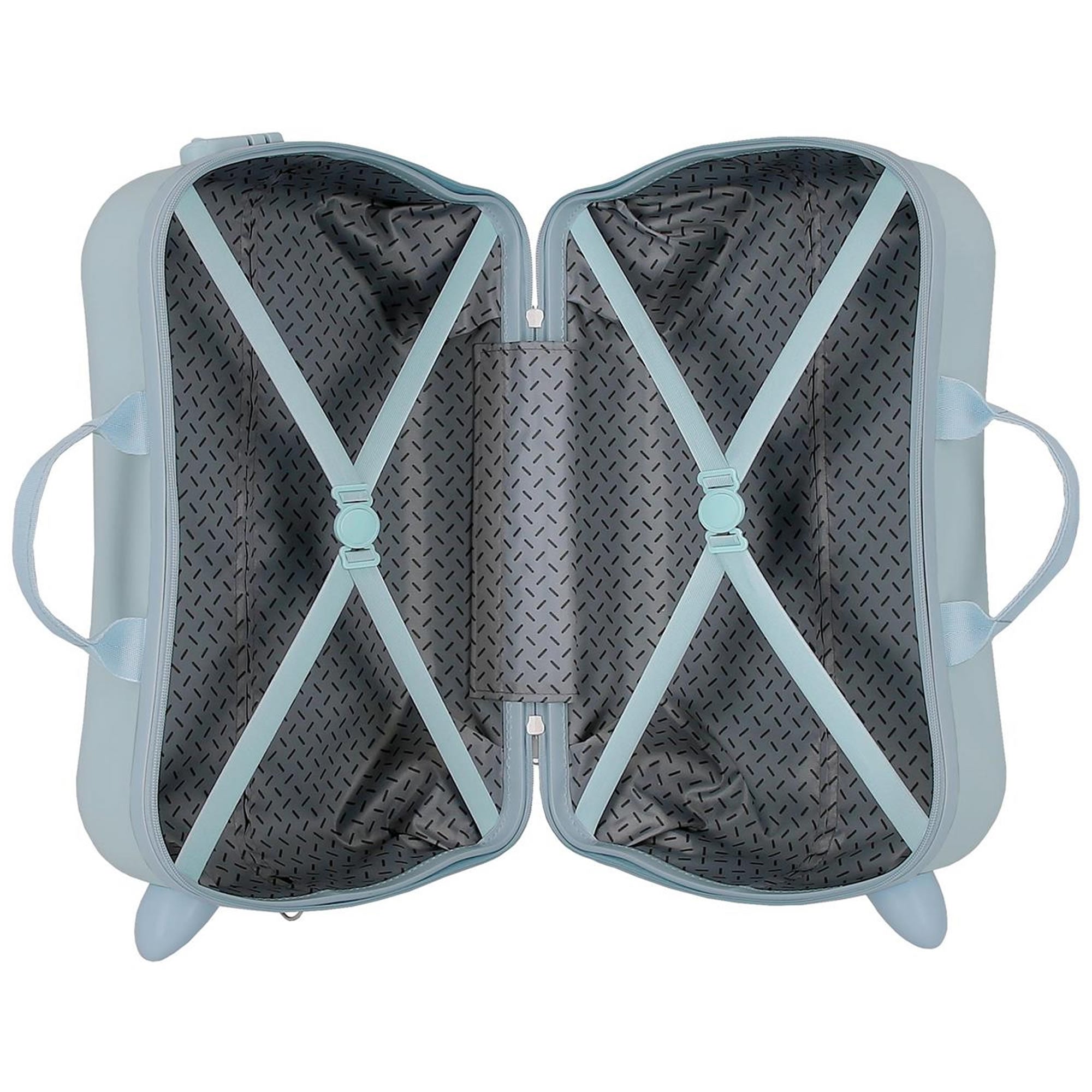 Seat suitcase children's hard shell suitcase
