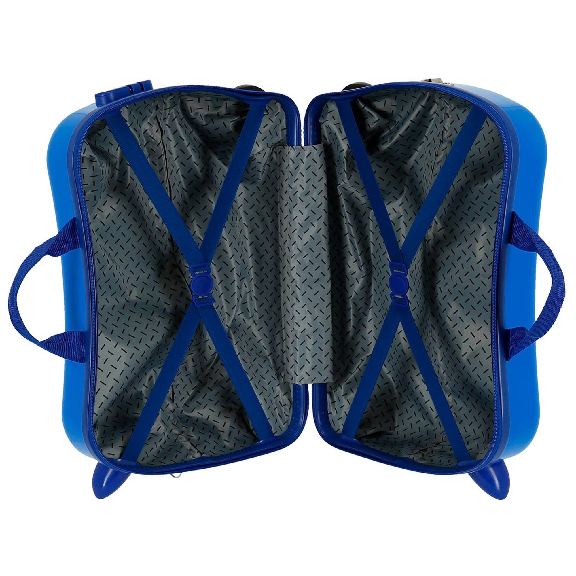 Seat suitcase children's hard shell suitcase
