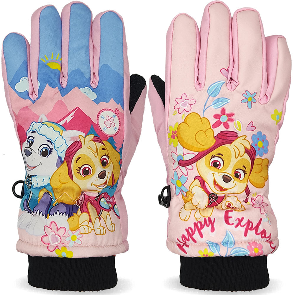 ski handschuhe kinder Paw Patrol Skye Kinder Skihandschuhe – warm & wasserdicht