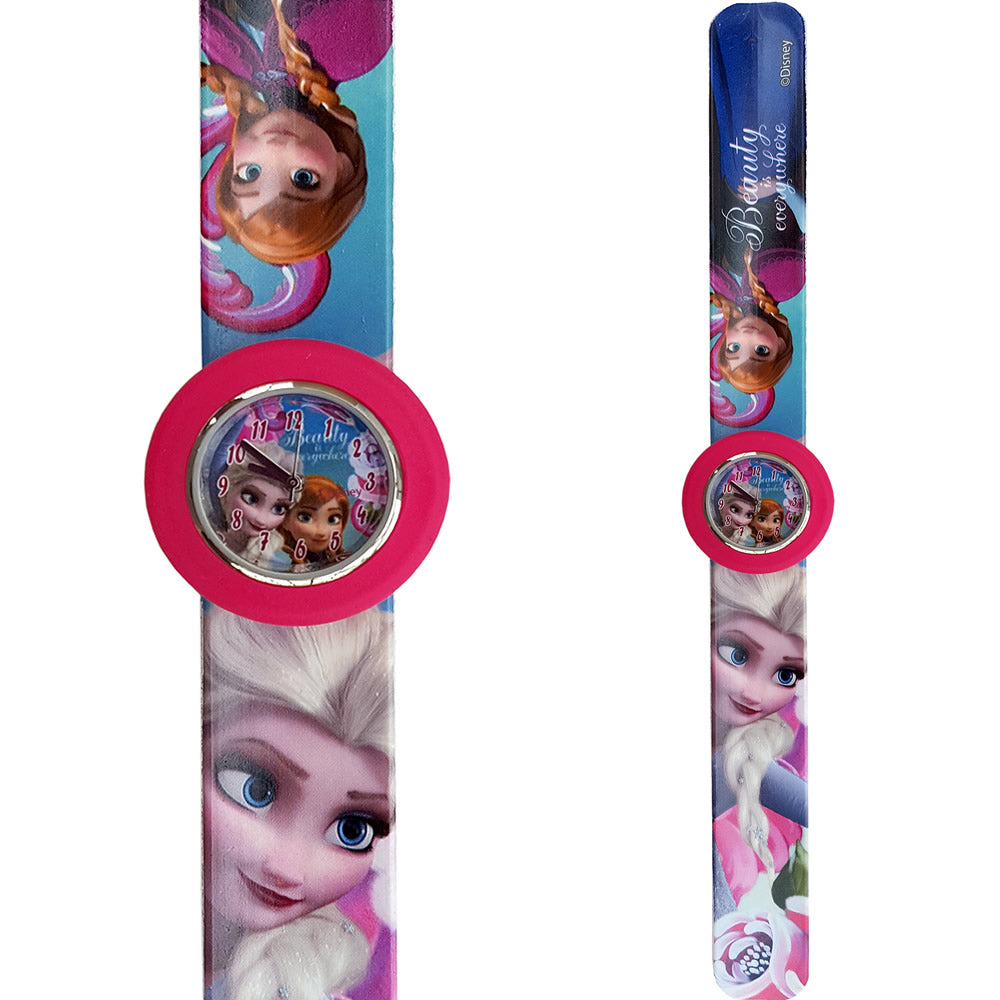 Frozen Uhr Kinderuhr Analog Snap-Armband Disney