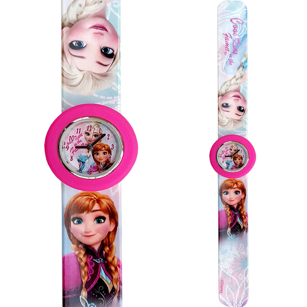 Frozen Uhr Kinderuhr Analog Snap-Armband Disney